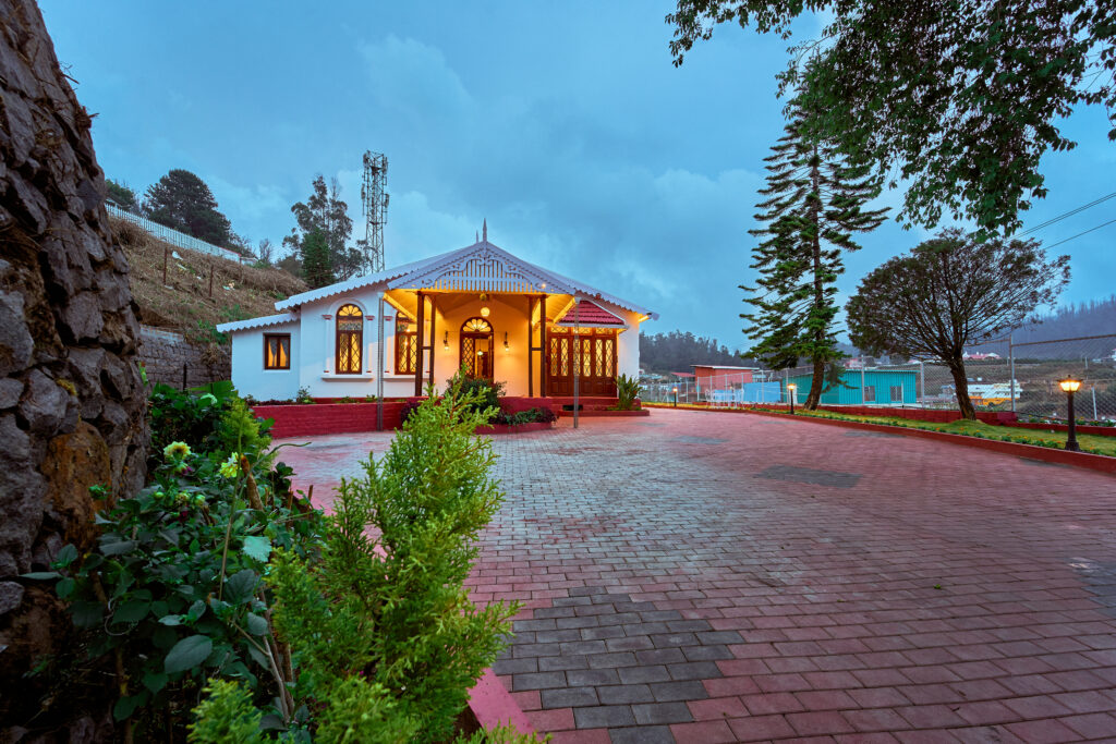 luxury villa in Ooty