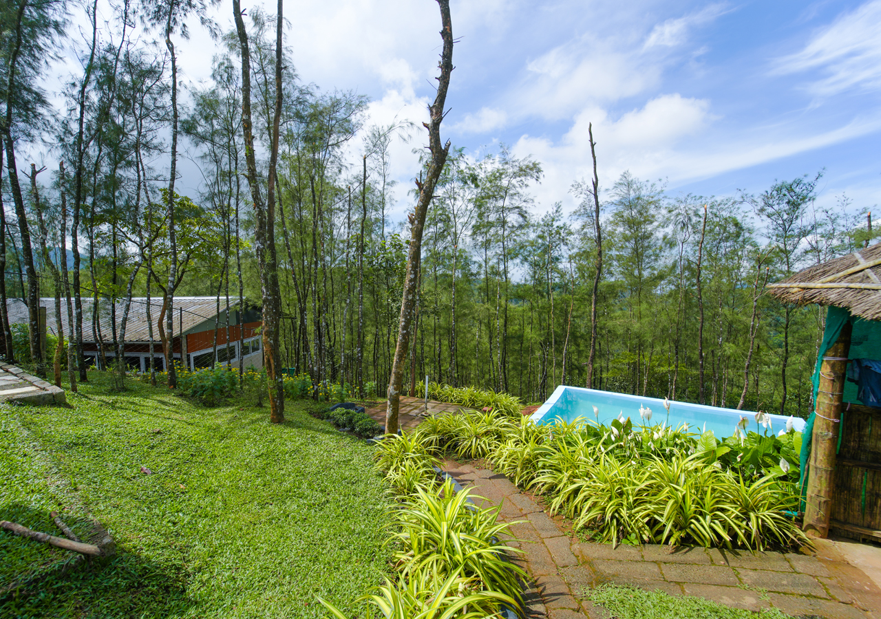 campsite with pool in attapadi