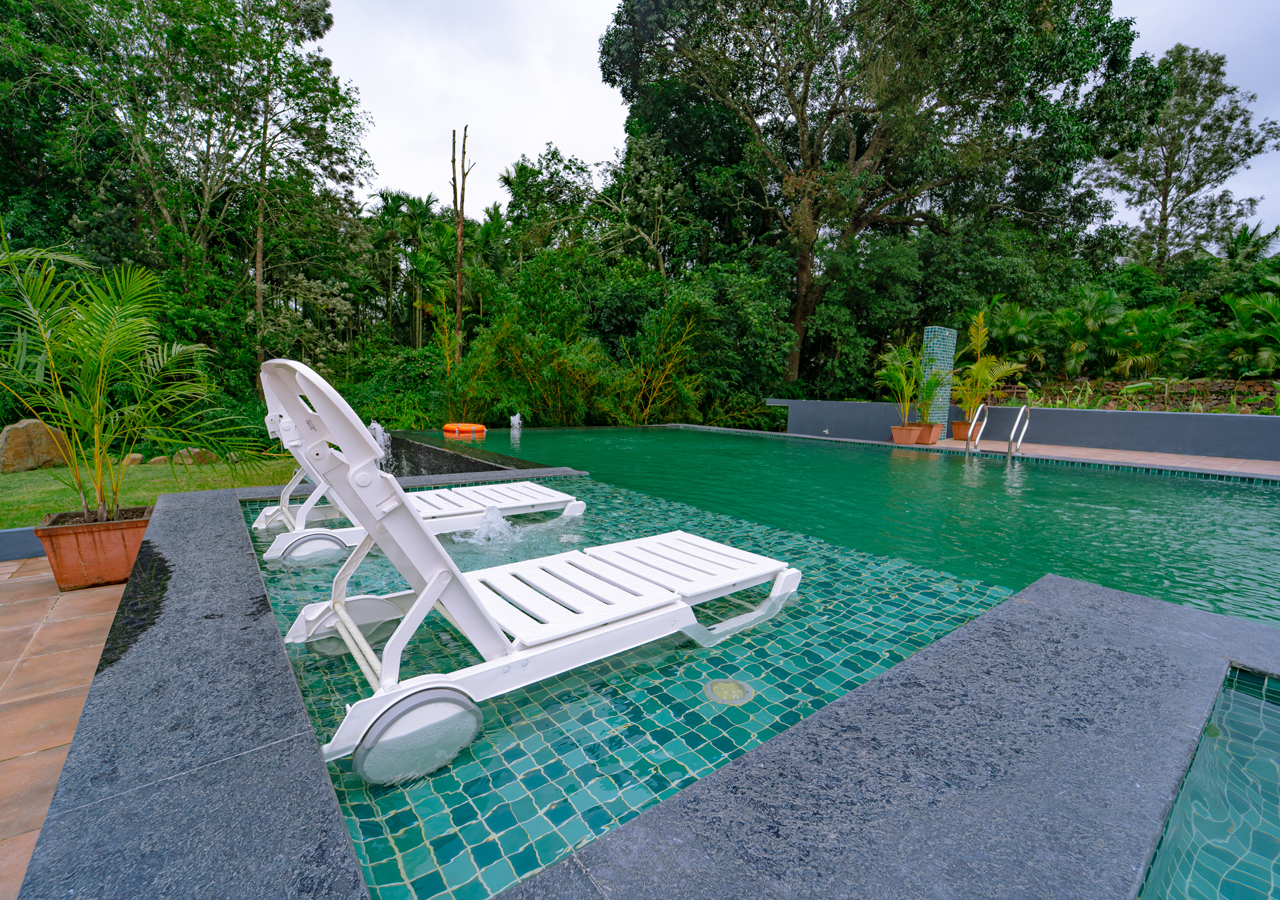 pool resort in coorg