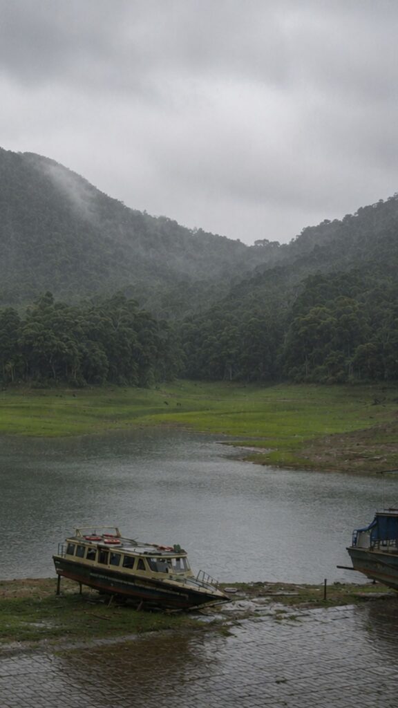 monsoon in thekkady