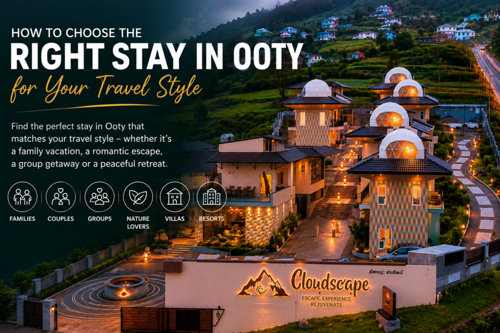 best resorts in ooty