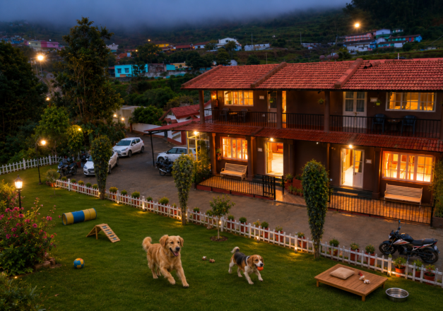 Pet friendly resort in Ooty