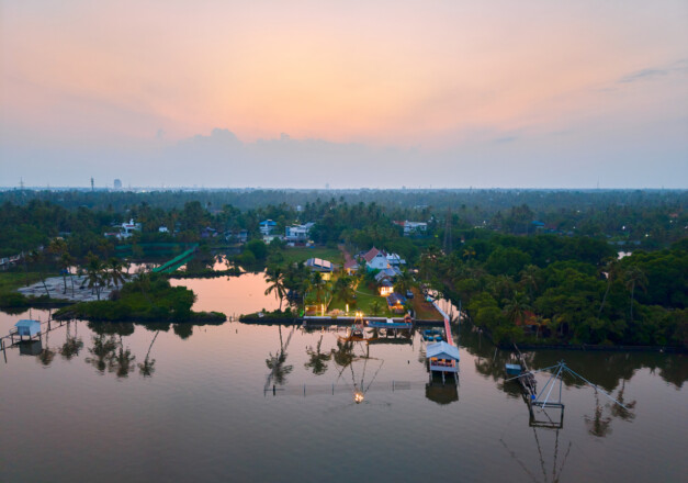 private villa Kumbalangi